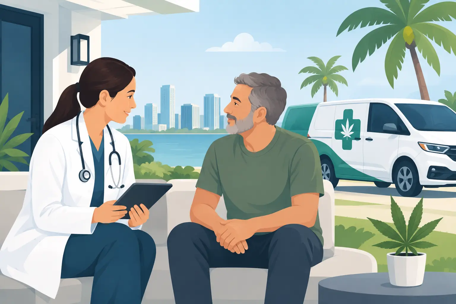 Mobile Medical Marijuana Doctor Visits in Florida